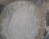 A picture of step 4 of Banana pancakes.
