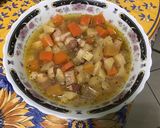 Une image de l'étape 20 de Soupe de carottes, panais et navets au lard.