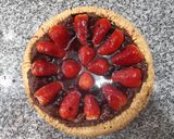Foto del paso 9 de la receta: Tarta de queso crema, chocolate y frutos rojos