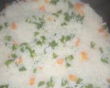 A picture of step 3 of Veges white rice.