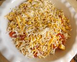 Foto del paso 3 de la receta Gratén de pollo con brécol, maíz y tomates