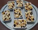 Foto langkah ke 2 dari resep Pudding Pinggiran Roti Tawar.