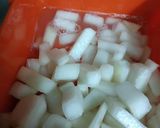 「雨水」節氣美食-糖醋泡菜蘿蔔&創意延伸紫米壽司捲的食譜步驟4照片