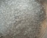 A picture of step 2 of Saboodana khir.