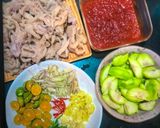 Hình bước làm 3 của món Chân gà sốt thái