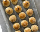 A picture of step 5 of |Chinese|Dessert|Coconut Puff Pastry with Cheese.