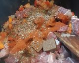 A picture of step 1 of Beef Stew.