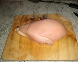 Foto del paso 2 de la receta: Pasta con crema, brócoli y pollo 🥦🍗