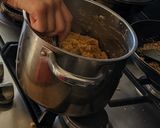 A picture of step 2 of Puran Poli Katachi Aamati.