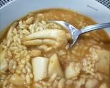 Foto del paso 7 de la receta: Arroz caldoso con sepia y caldo de alga fucus con azafrán