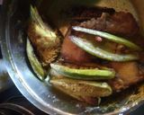 A picture of step 2 of "Fish curry with Pointed gourd" #Cookpad.