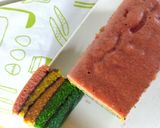 Foto langkah ke 12 dari resep Rainbow Cake tanpa SP.