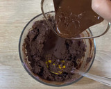 A picture of step 2 of Clean Purple Sweet Potato Brownies with Rich Cocoa, Low Sugar, 93kcal/piece, Weight Loss Dessert.