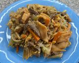 Foto del paso 6 de la receta: Wok de carne, verduras y fideos
