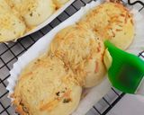 Foto langkah ke 9 dari resep Roti Krim Keju (Metode Poolish, Tanpa Ulen).