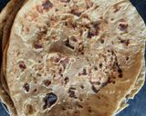 A picture of step 1 of Leftover chapati chivda authentic.