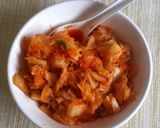 Koreai kimchi káposzta recept fázis 4 fotója