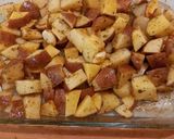 Foto del paso 3 de la receta: Zapallos italianos con papas rústicas