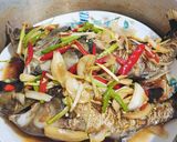 Foto langkah ke 3 dari resep #239 Ikan Kerapu Steam Hongkong.