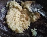 A picture of step 2 of Panner burfi sandesh.