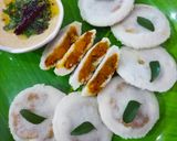A picture of step 8 of Potato Stuffed Idli.