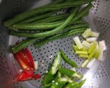 Foto langkah ke 2 dari resep Sayur lodeh tempe kacang panjang.