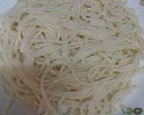 A picture of step 1 of Burmese rice.