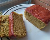 Foto del paso 7 de la receta: Torta 🍰vegana de banana🤪 con dulce de guayaba🍯🍌🍊