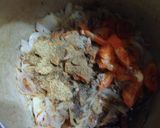 A picture of step 7 of Kathal ki sabzi.