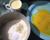 A picture of step 1 of Rabri Malpua.