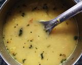 A picture of step 2 of Leftover poha chilla.