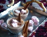 A picture of step 3 of American hot chocolate.