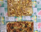 Foto del paso 9 de la receta: Pizza casera blanca y tradicional