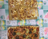 Foto del paso 9 de la receta: Pizza casera blanca y tradicional