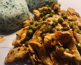 Zöldborsós csirketokány recept fázis 3 fotója