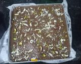 A picture of step 5 of Singhare Atta Ki Burfi.