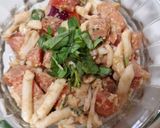 Foto del paso 4 de la receta: Ensalada de huevo rallado con jitomate
