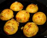 A picture of step 2 of Paniyaram,appe, guntapunugulu or Spicy Dumplings.