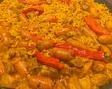 Foto del paso 4 de la receta: Fideo con salchicha y magro de cerdo