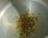 A picture of step 3 of Ragi pulao.