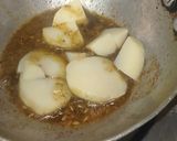 A picture of step 2 of Jeera Potato.