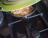 A picture of step 8 of MJ's bread casserole.