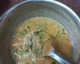 A picture of step 2 of Brown rice flour cheela.