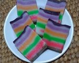 Foto langkah ke 7 dari resep Kue Lapis Tepung Beras.