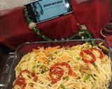 A picture of step 10 of Chicken Vegetable Spaghetti.