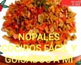 Foto del paso 7 de la receta: Nopales cocidos fácil y guisados a mi estilo