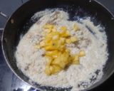 A picture of step 2 of Pineapple Kesari.