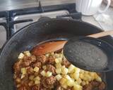 Saute potato and beef recipe step 4 photo