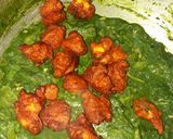 A picture of step 11 of Junglee rice.
