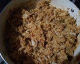 A picture of step 6 of Raddish(Mullangi)Kotthu Parotta.